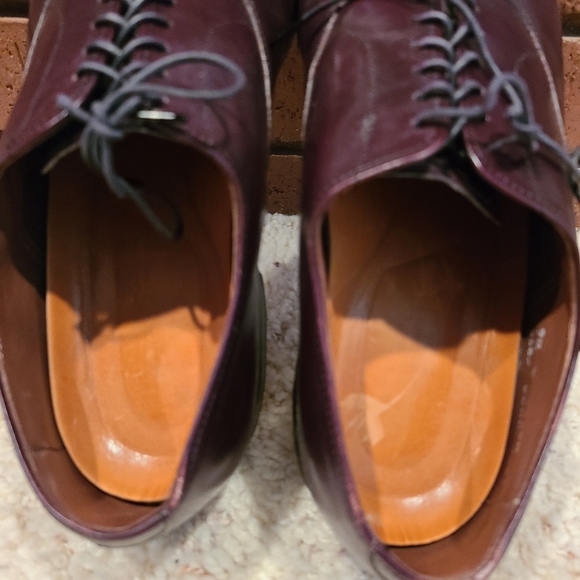 Allen Edmonds Park Avenue Brown Cap-Toe Oxford Lace-Up Dress Shoes Size 9 1/2 D - Picture 3 of 10